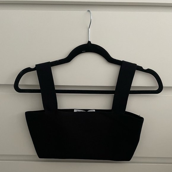 Zara Cropped Tank Top (Size M) - Picture 1 of 3